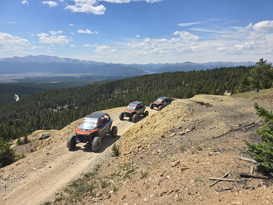 Riding the high roads near Leadville